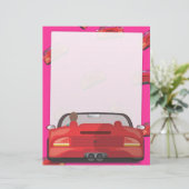 Red Sports Car (Standing Front)