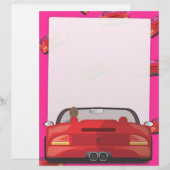 Red Sports Car (Front/Back)
