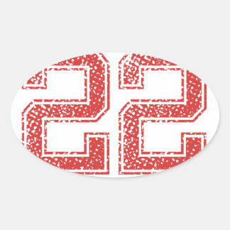 Number 22 Stickers | Zazzle