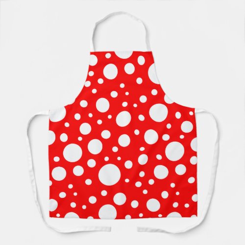 Red Spots Apron