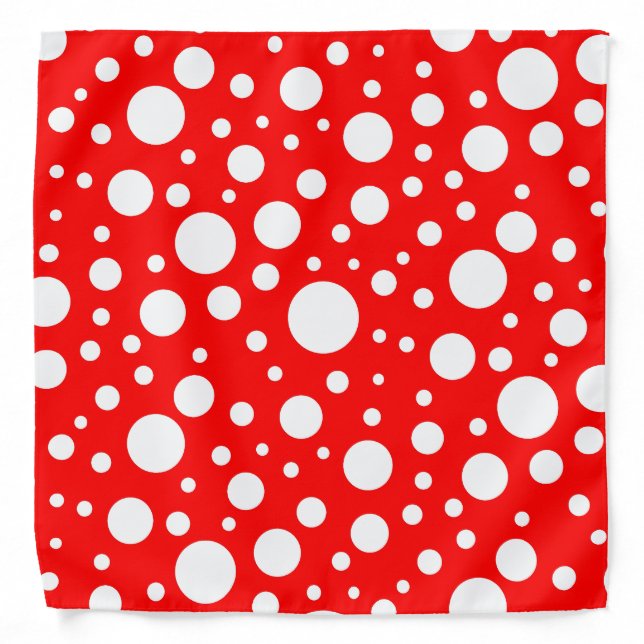 Red Spots Bandana (Front)