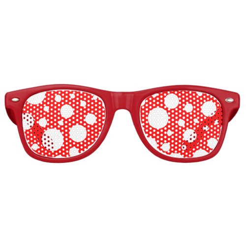 Red Spots Party Shades