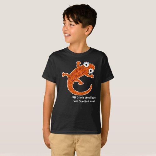 Red Spotted Newt _ New Hampshire State Amphibian T_Shirt