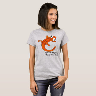 Red Spotted Newt - New Hampshire State Amphibian T-Shirt