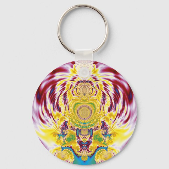 Red Spring Keychain (Front)