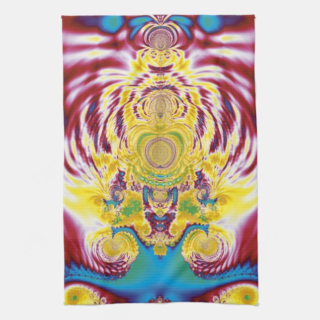 Red Spring Kitchen Towel (Vertical)