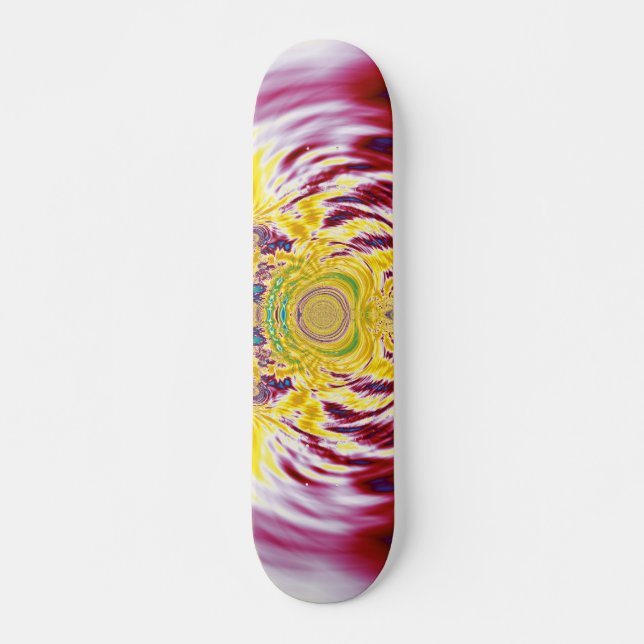 Red Spring Skateboard Deck (Front)
