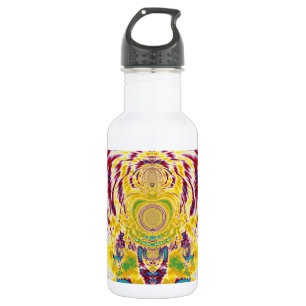 Red Spring Stainless Steel Water Bottle