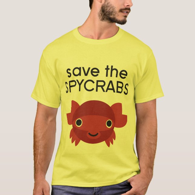 RED Spycrab T-Shirt (Front)