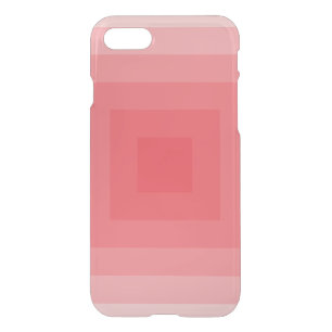 Red Square Geometric iPhone SE/8/7 Case
