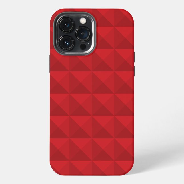 Red Square Iphone Case (Back)