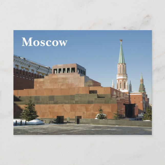 Red Square Postcard (Front)