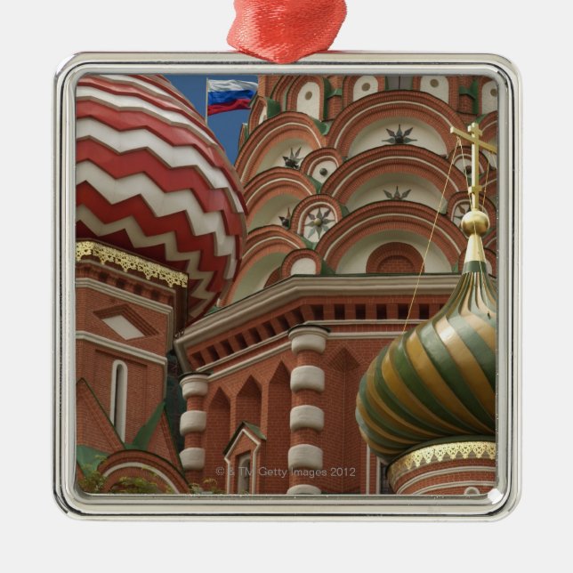 Red Square, Russian Federation Metal Ornament (Front)
