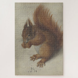 Red Squirrel (by Hans Hoffmann) Jigsaw Puzzle