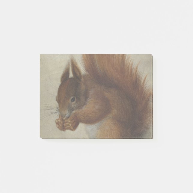Red Squirrel (by Hans Hoffmann) Post-it Notes (Front)