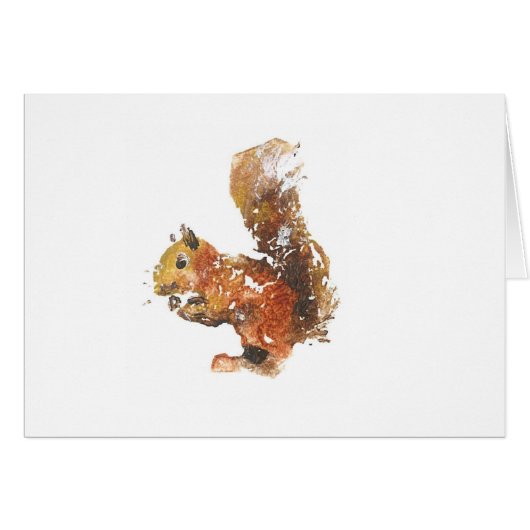 Red squirrel cards (Front Horizontal)