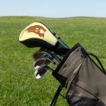 Red Squirrel Design Golf Head Cover