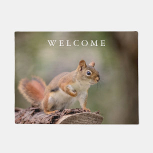 Red Squirrel Doormat