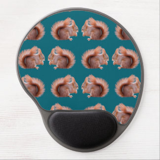 Red Squirrel Frenzy Gel Mousemat Mouse Pad