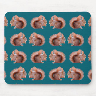 Red Squirrel Frenzy Mousemat Mouse Pad
