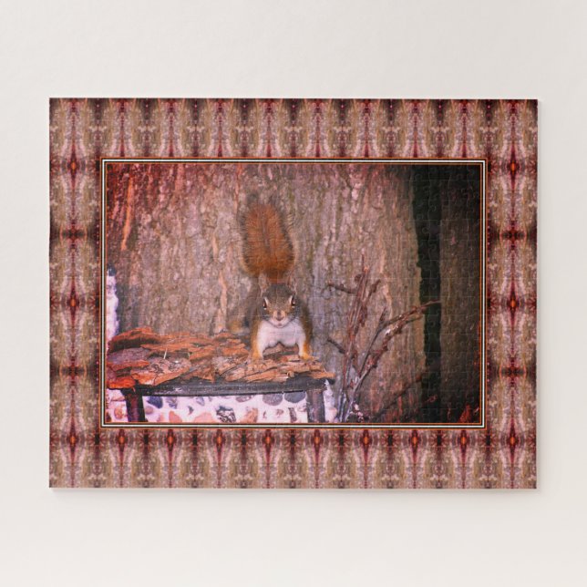 Red squirrel jigsaw puzzle (Horizontal)