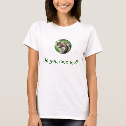 Red Squirrel Love Shirt