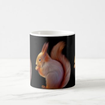 Red Squirrel Mug by PawsForaMoment at Zazzle