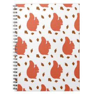 Red Squirrel Notebook