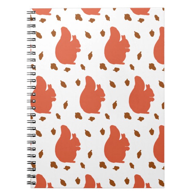 Red Squirrel  Notebook (Front)