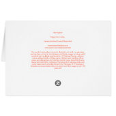 Red Squirrel Pattern Cards (Back Horizontal)
