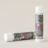 Red Squirrel with Petunia Flowers Lip Balm (Rotated Right)