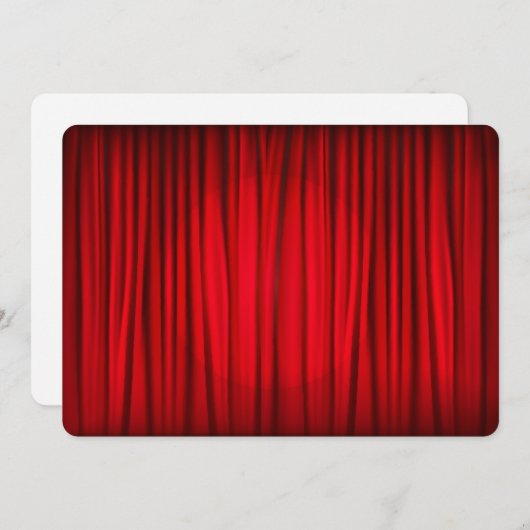Red Stage Curtain Pattern (Front/Back)
