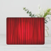 Red Stage Curtain Pattern (Standing Front)