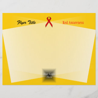 Red Standard Ribbon by Kenneth Yoncich Flyer