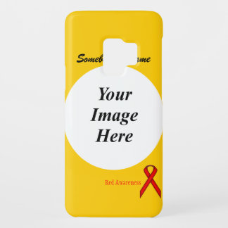 Red Standard Ribbon Template by Kenneth Yoncich Case-Mate Samsung Galaxy S9 Case
