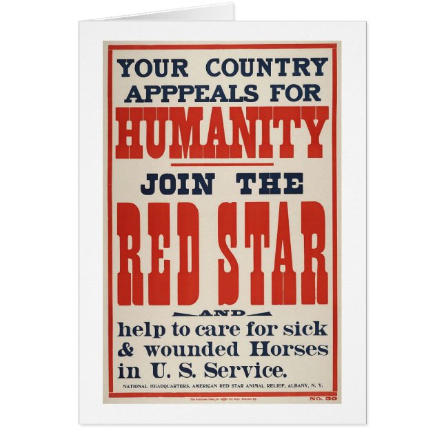 Red Star- 1918 Cards (Front)