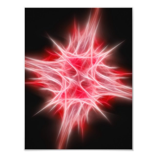 Red Star 1 Photo Print (Front)
