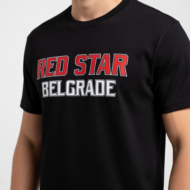 Red Star Belgrade Crveno Beli  T-Shirt (Creator Uploaded)