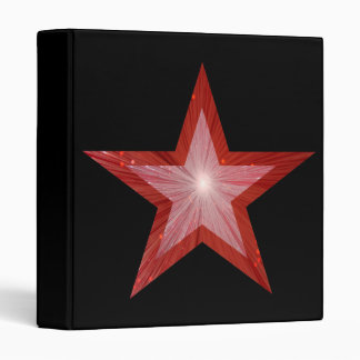 Red Star binder black
