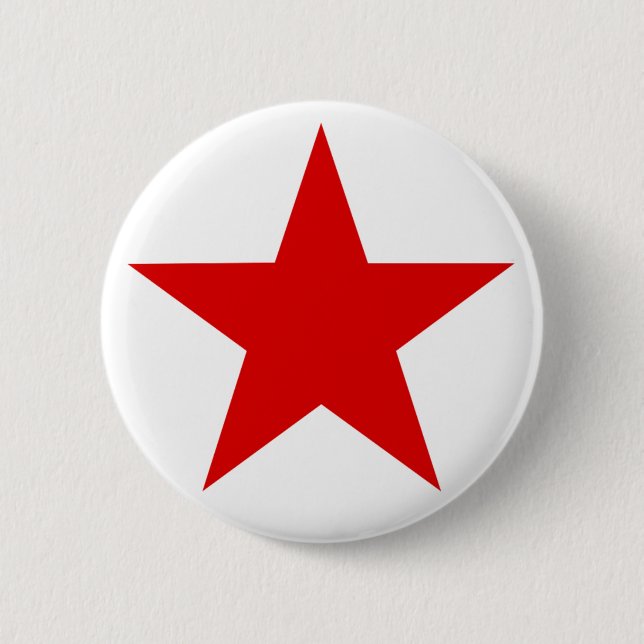 Red Star ★ Button (Front)