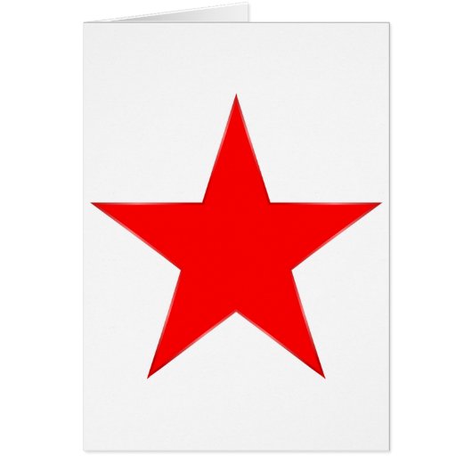 Red Star Cards (Front)