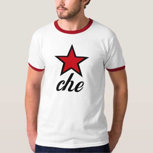 Red Star Che Guevara T_Shirt