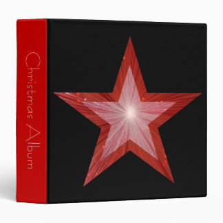 Red Star 'Christmas Album' binder black