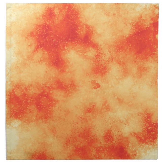 Red Star Cluster  Cloth Napkin (Front)