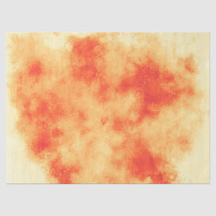 Red star cluster cloud effect Tissue Paper