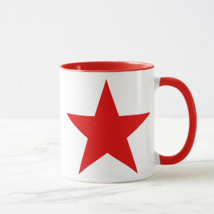Red Star Communist Socialist Mug