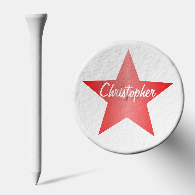Red Star Design Golf Tees (Combo)