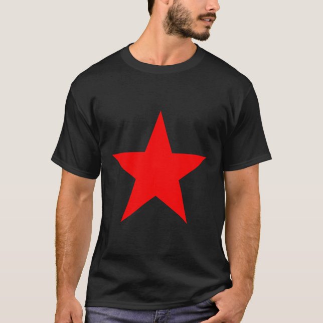 Red Star Design T-Shirt (Front)