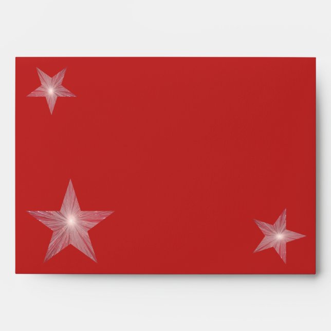 Red Star envelope (Front)