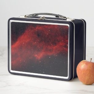 Red Star Field Metal Lunch Box